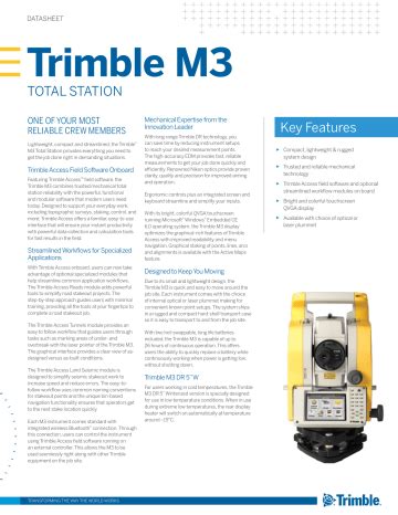 trimble m3 software.
